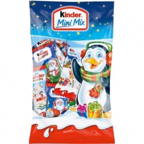 Kinder Mix Minis Noel Chocolat Au Lait 156g Achat Vente Barres Chocolatees Kinder Mix Minis Noel Cdiscount