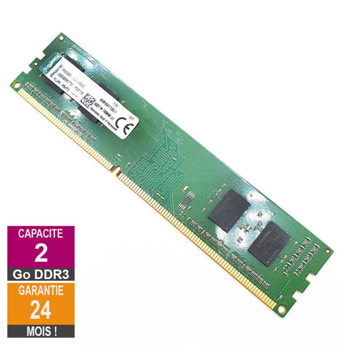 Kingston KVR16N11S62 2Go DDR3 1600MHz