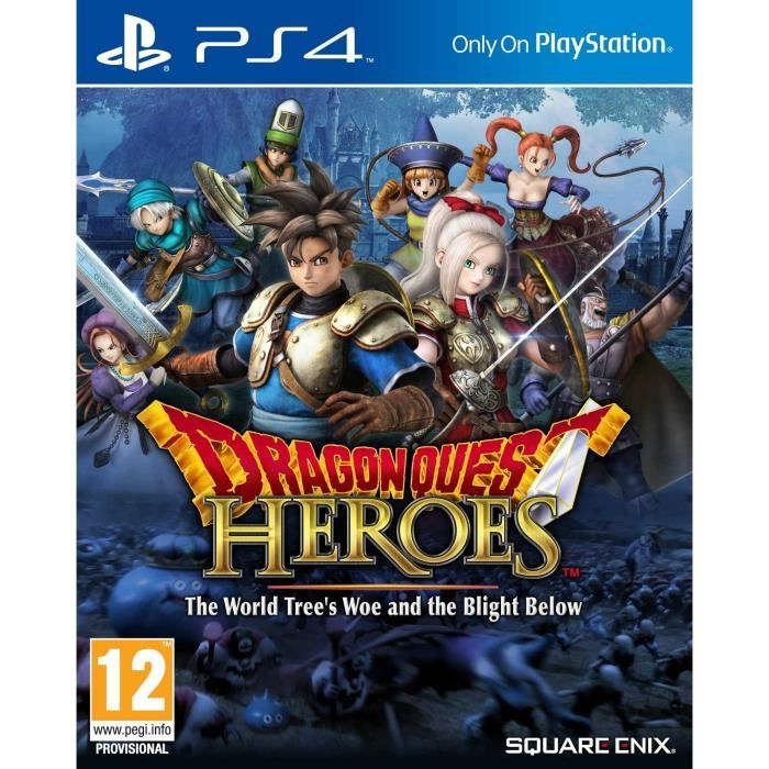 Jeu PS4 DRAGON QUEST HEROES : THE WORLD TREE' WOE AND THE BLIGHT BELOW Action Square Enix Omega Force