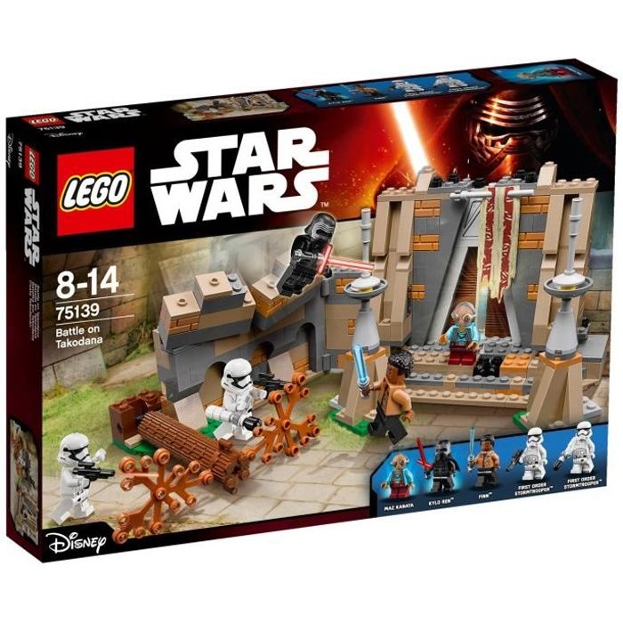 Acheter LEGO® Star Wars™ 75139 La Bataille de Takodana™ - Jeu de construction LEGO avec 5 figurines Reconditionné - 160,99 € LEGO® Star Wars™ 75139 La Bataille de Takodana™ - Jeu de construction LEGO avec 5 figurines Reconditionné - reconditionné disponible sur Cdiscount Seconde Vie