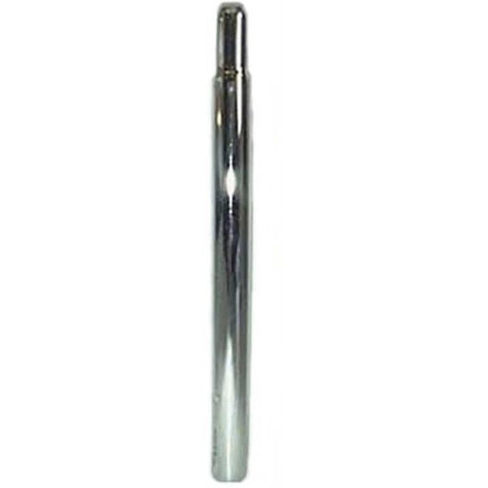 Tige De Selle Classique En Acier Chromé – 25 Mm X 300 Mm, Argent, Vintage, Avec écrou