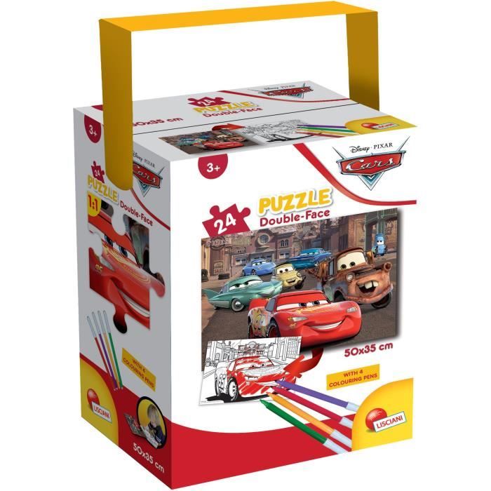 LISCIANI GIOCHI Disney Puzzle In a Tub mini 24 - Cars - Cdiscount Jeux ...