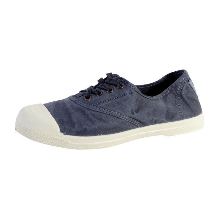 Natural World Tennis lacet - NATURAL WORLD - INGLES LIBERTY 102E - Bleu foncé - À lacets - Semelle synthétique