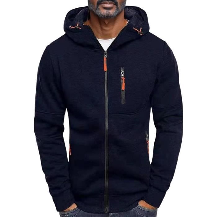 Manteau zippé homme online