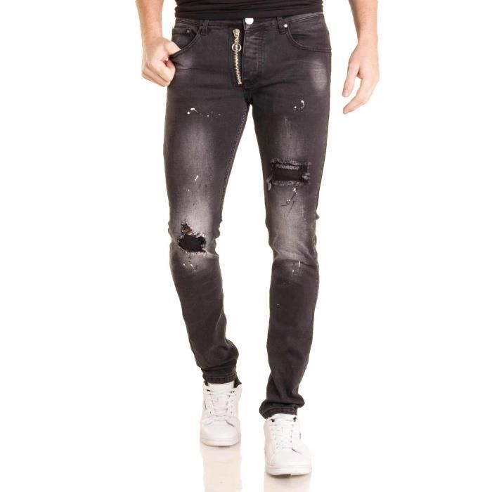 Jean craqué homme Clearance
