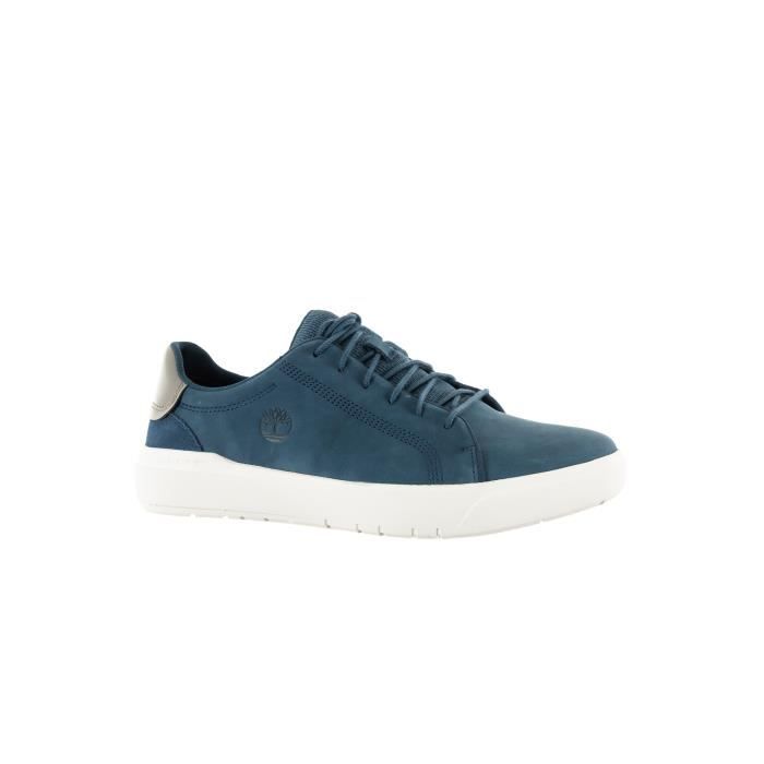 Timberland Baskets basses Timberland Seneca Bay Low Lace Up 2881 - Homme - Bleu - Lacets - Plat - Textile