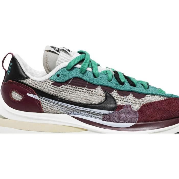 Chaussures Nike Vaporwaffle sacai Villain Red Neptune Green