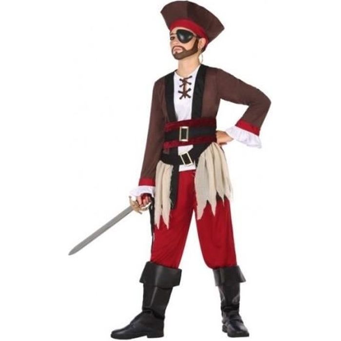Déguisement Pirate des Caraibes Garçon