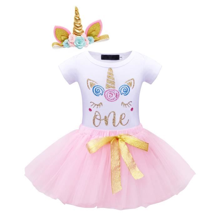 Robe licorne sales bebe fille
