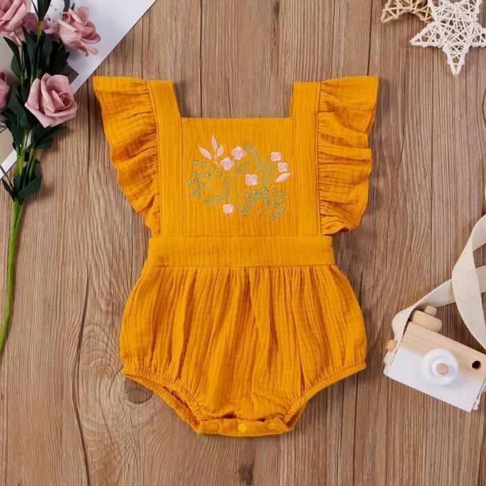 Ensemble Bébé 2 Pièces Arc-en-Ciel - Barboteuse Manches Courtes + Short, 0-18 Mois - 10