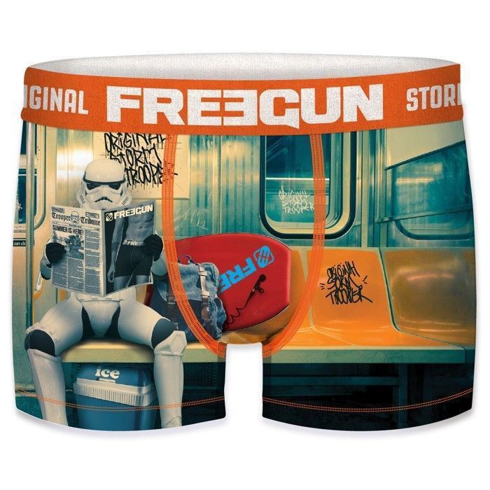 Lot De 4 Boxers Homme FREEGUN - 95% Coton - Confortables Et Respirants - Taille S à XXL