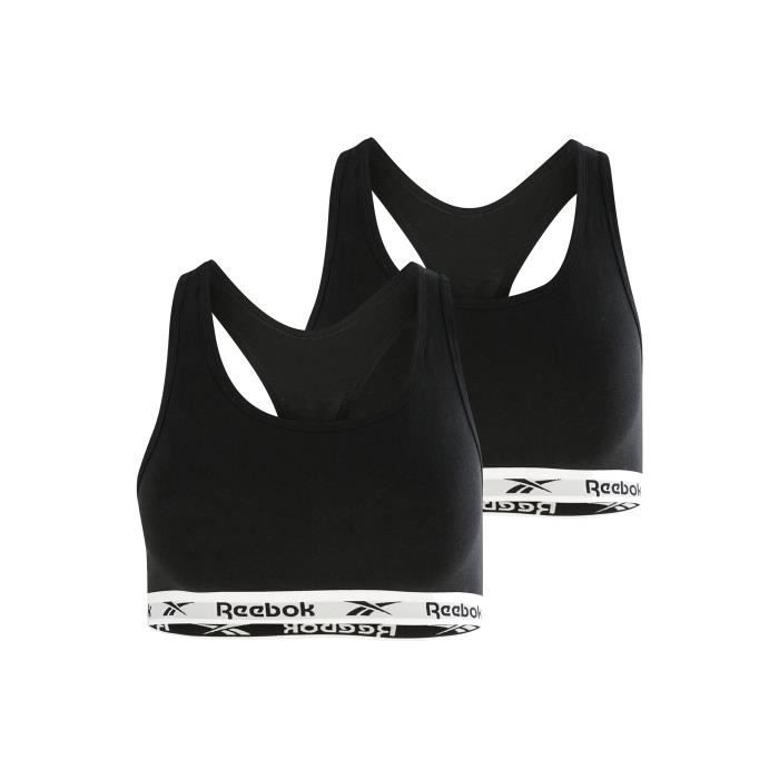 Crop-Top - Reebok - Femme - Fitness - Running - Sans manche
