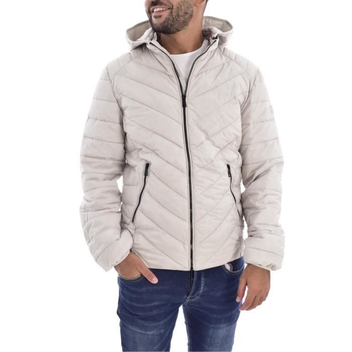 Doudoune light hotsell capuche homme