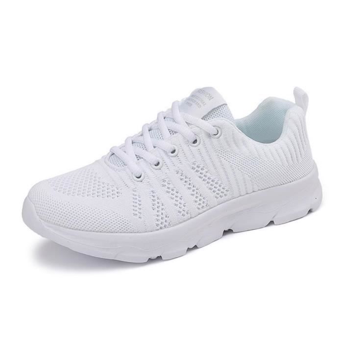 Baskets Running Homme Femme - Sneakers Respirantes Multisport Mode Confortables