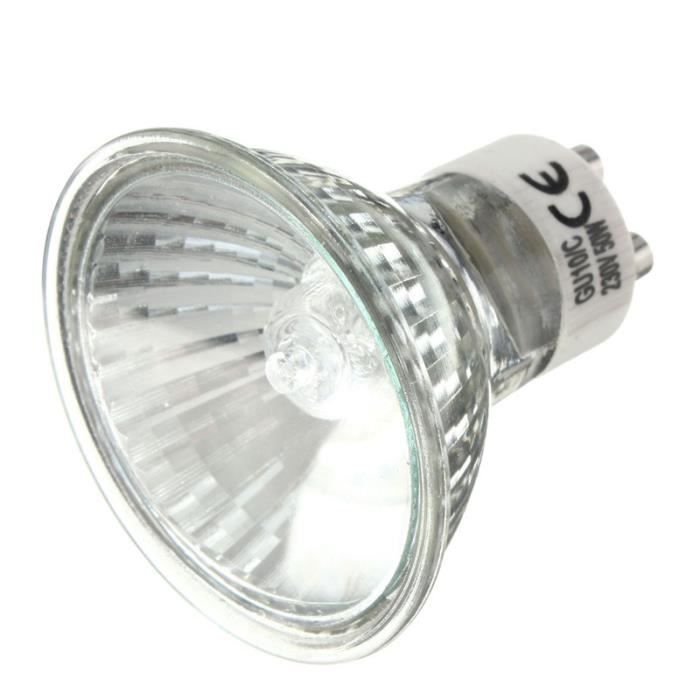 10 Ampoule Lampe Spot Halog/ène GU10 35W Blanc Chaud