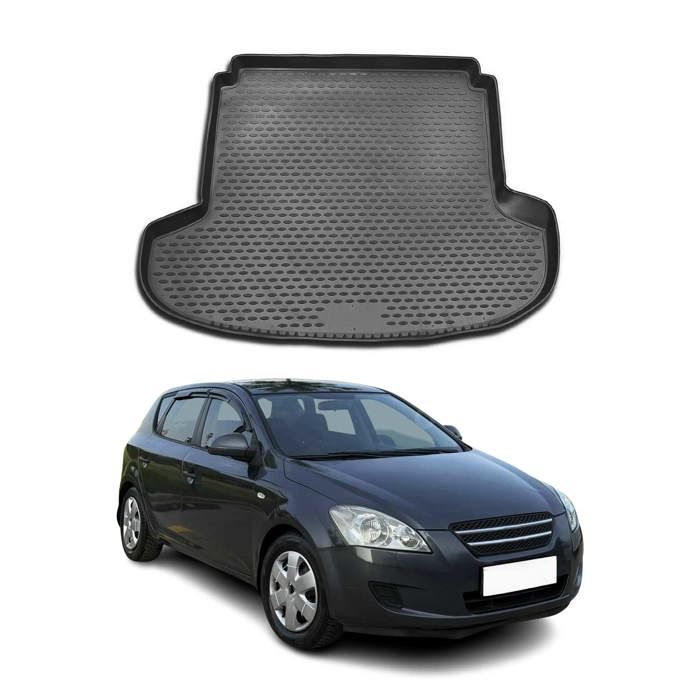 OMAC Kofferraumwanne Für Kia Ceed 2018-2025 | TPE Laderaumwanne Schwarz - Wasserdicht & Geruchlos