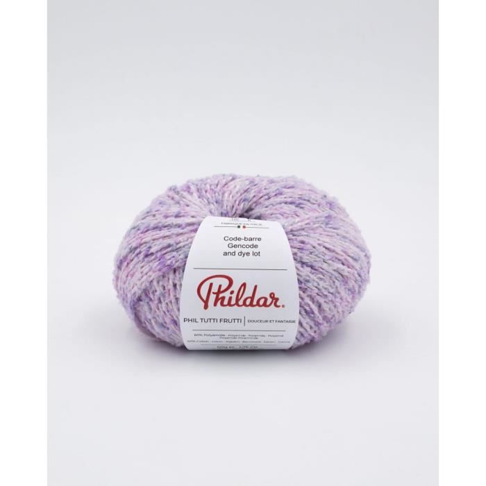 Pelote de laine Phil Sport - Phildar Grappa Violet