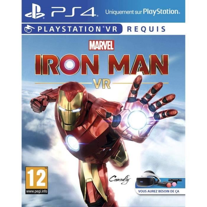 Marvel's Iron Man VR PlayStation VR, Version physique, En francais, 1 Joueur