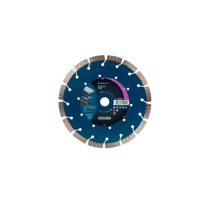 Disque Diamant Pro Tt D 230 X 22 23 X H 12 Mm Mixte 11130013 Sidamo Achat Vente Disque De Decoupe Disque Diamant Pro Tt D 230 Cdiscount