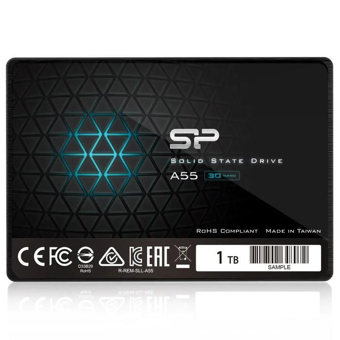 SILICON POWER Ace A55 Disque SSD 1 To interne 2.5 SATA 6Gb-s - Cdiscount  Informatique