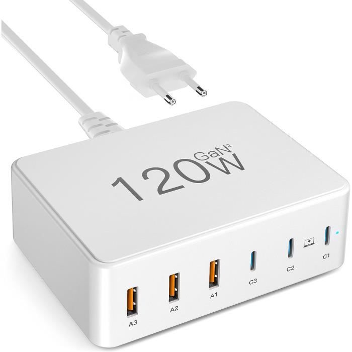 120W PD Charge Rapide Câble USB-C Pour Apple iPhone 15 Pro Max