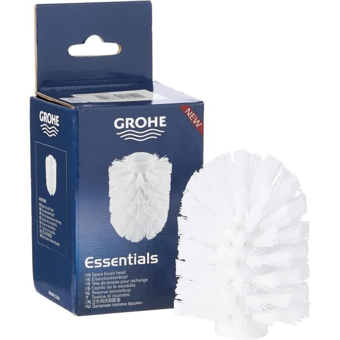 Grohe Essentials - Balayette de rechange, tête, noire 40791KS1
