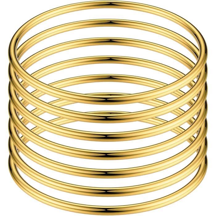 Lot De Bijoux Femme En Acier Inoxydable Plaqué Or - Élégant, Neuf En Boîte