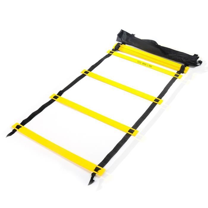 TD® 8-Rung 4M Echelle de Coordination Agilite Ladder pour la vitesse  Football Sports Football Fitness Pieds formation, Jaune+Noir - Cdiscount  Sport