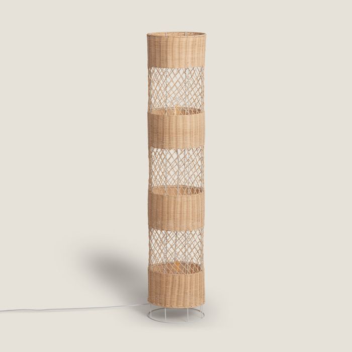 Lampadaire Rotin Rubra Naturel