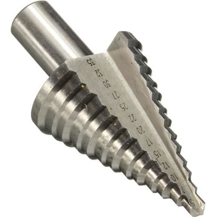 Hss Foret Fraises A Etage Conique 5 35mm Outil Perceuse Percage