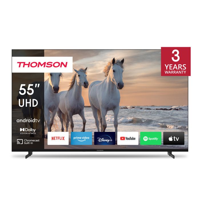 THOMSON TV LED 4K 139 cm 55UA5S13 Smart TV 55 UHD Android