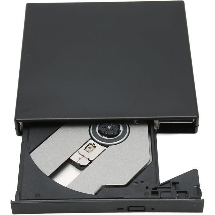 Graveur De Cd, Lecteur De Dvd Externe Usb 2.0 À Faible Bruit Pour ...