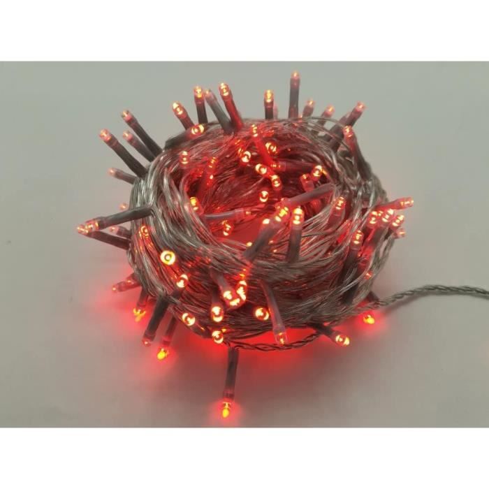 Lot De 5 Guirlandes De Noël Torsadées Avec Nœuds Rouges - 200 Cm, Décoration Intérieure/extérieure - 7