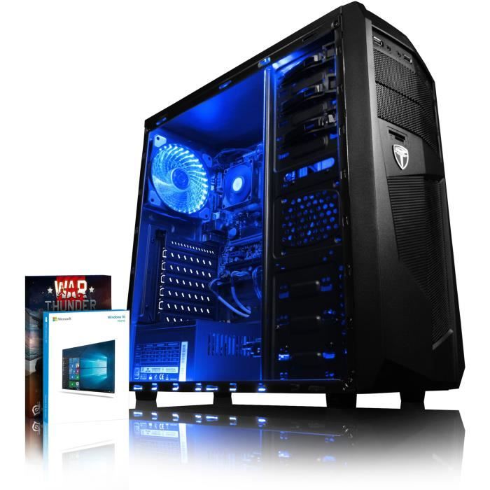 Top achat Ordinateur de bureau VIBOX Ultra 11XLW PC Gamer Ordinateur avec War Thunder Jeu Bundle, Windows 10 OS (3,8GHz AMD A8 Quad-Core Processeur , Radeon R7 Gra pas cher