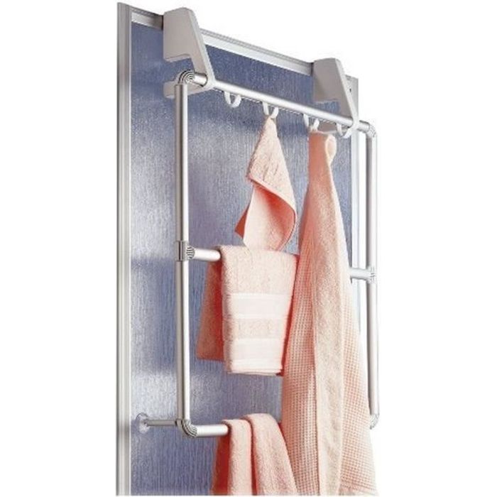 WENKO Porte serviettes à suspendre pour cabine de douche Compact
