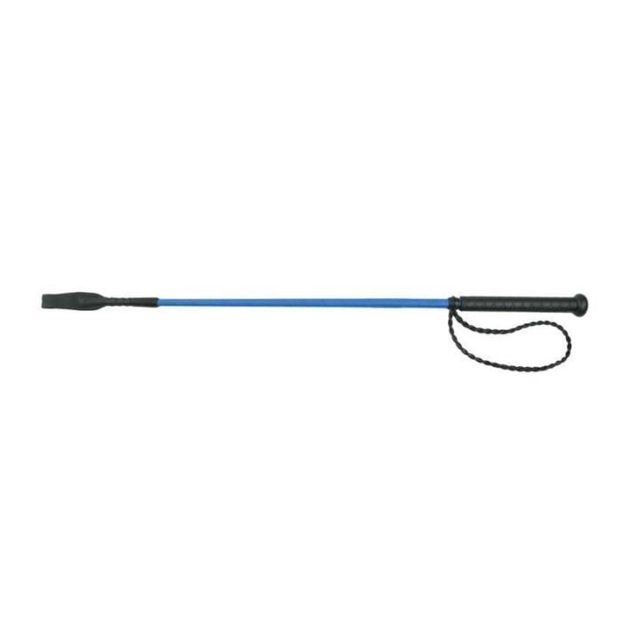 Comparer les prix de Cravache équitation pour cheval Whip & Go Twist - turquoise - 65 cm