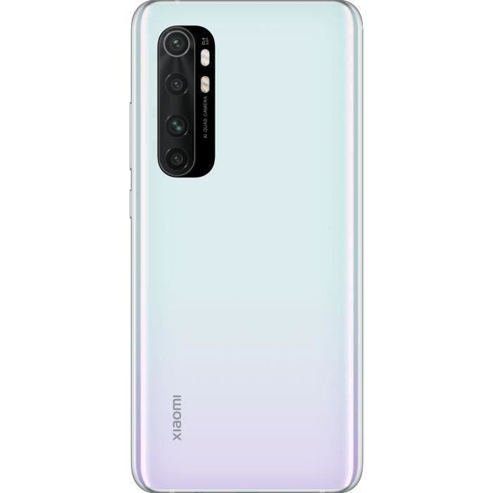 Mi note 10 glacier white
