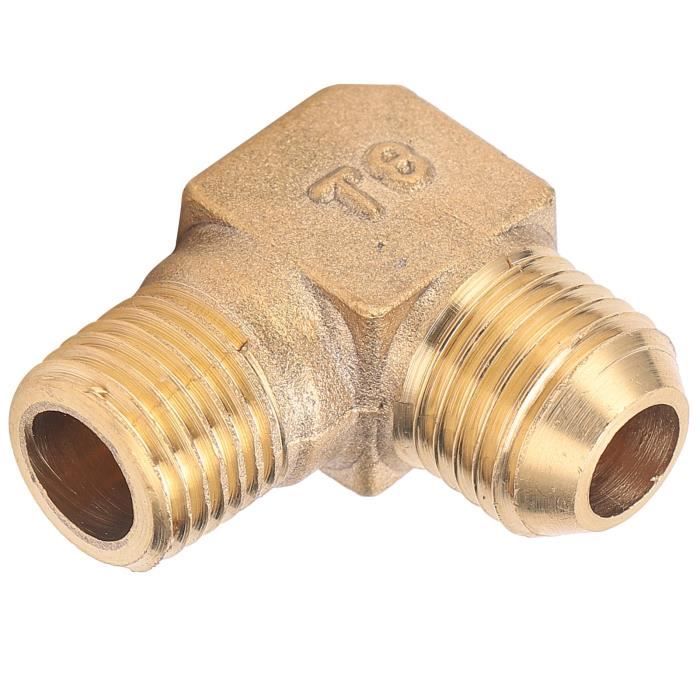 Lot De 2 Adaptateurs En Laiton R134A Vers R1234YF - Connexion Réglable Haute/basse Pression, Anti-fuite - 10