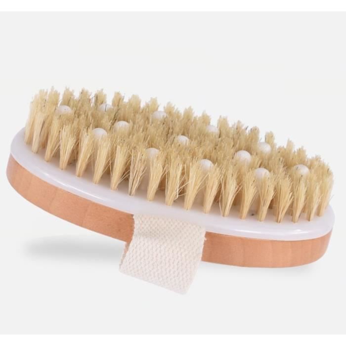 Brosse Pour Le Corps Gatsby Bicolore Rose/rouge – Soin Du Cheval, Nylon Souple
