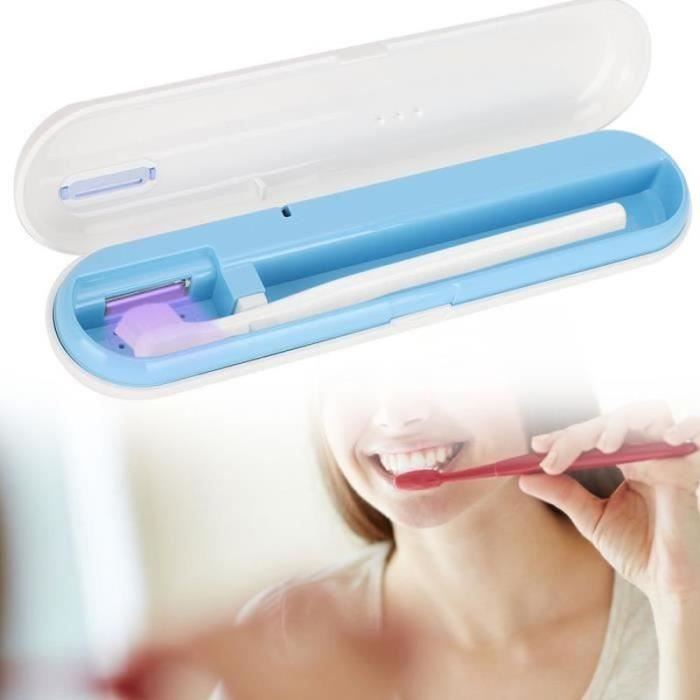 Stérilisateur UV Rechargeable Winnes Pour Brosses à Dents - Désinfection 99.9% + Séchage Rapide - Blanc