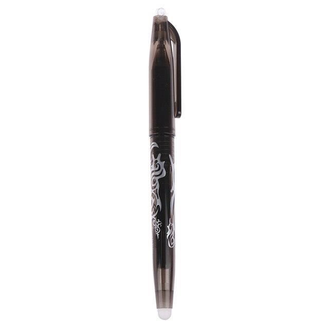 4 Stylos Effaçables à Encre Thermosensible - Pointe 0.4mm, Design Noël (Père Noël, Renne...) - Pour Bureau, Étude