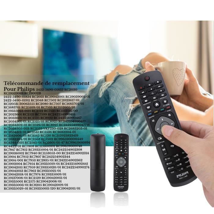 Télécommande, télécommande multifonctions Smart TV avec grandes touches  pour Samsung BN59-01185F BN59-01185D pour LG, Excellente-XIS