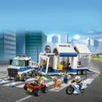 LEGO® City 60139 Le poste de commandement mobile de police, Kit de Construction Jouet Camion et Moto pour Enfants 6 ans et +-1