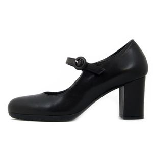 escarpin cuir souple femme