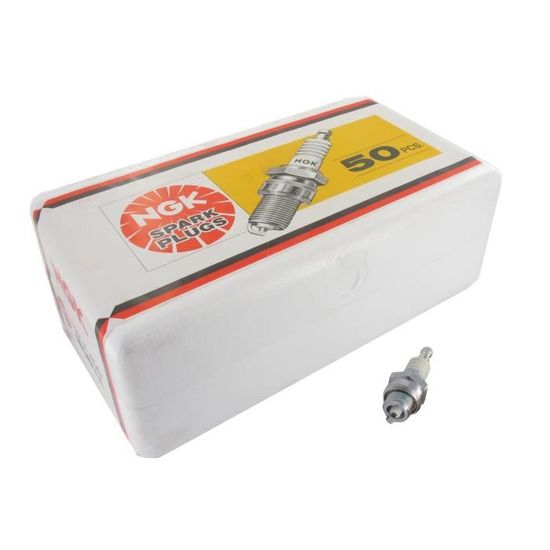 NGK Bougie D'Allumage BM7A – Performance Fiable Pour Motos Et Petits Moteurs (Compatibles Toyota, Yamaha, Kawasaki, Etc.)