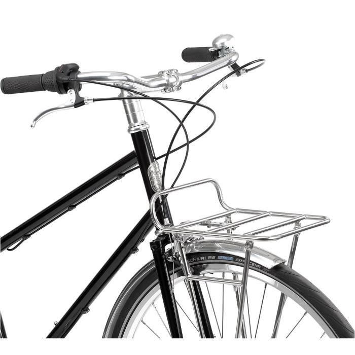 Nvanvmm Porte-bagages avant de bicyclette, porte-bagages en
