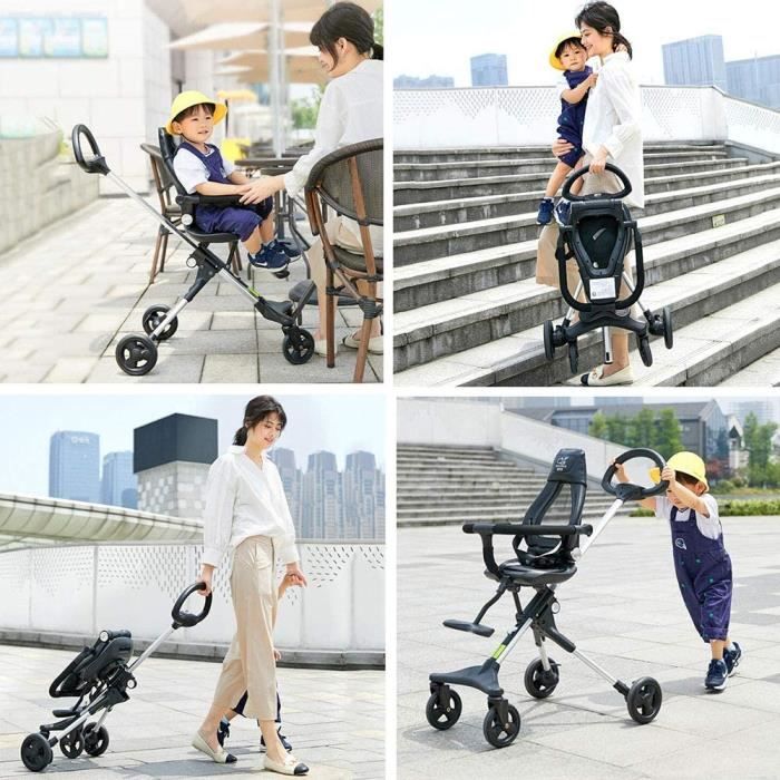 Poussette canne cheap reversible legere