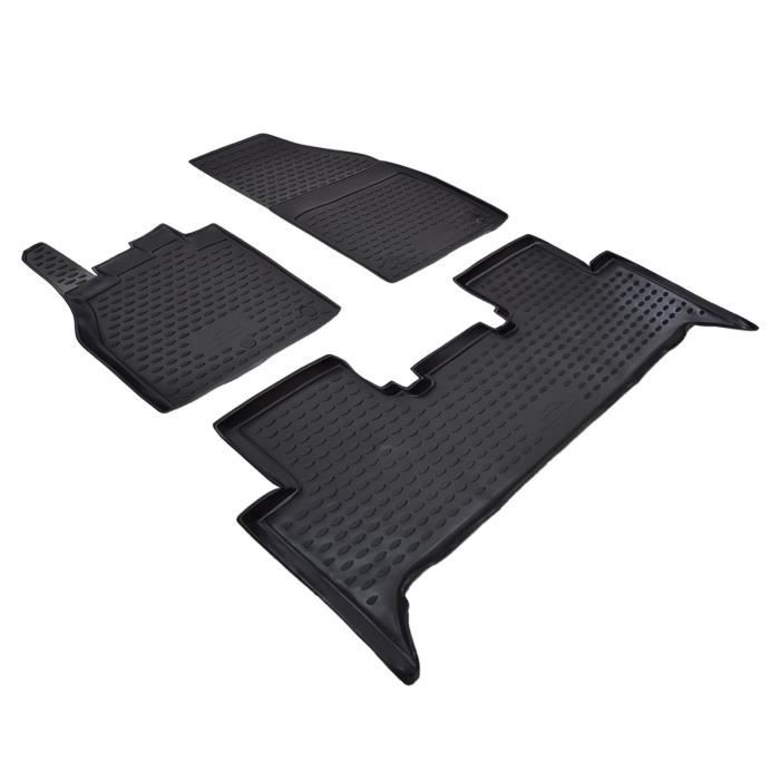 Tapis De Sol 3D En Caoutchouc Exclusive Pour RAV4 2013-2017 - Bord Haut, Antidérapant, Inodore, Toutes Saisons