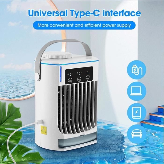 Climatiseur Mobile Ultra Silencieux 3 Vitesses De Ventilateur Petite — free download