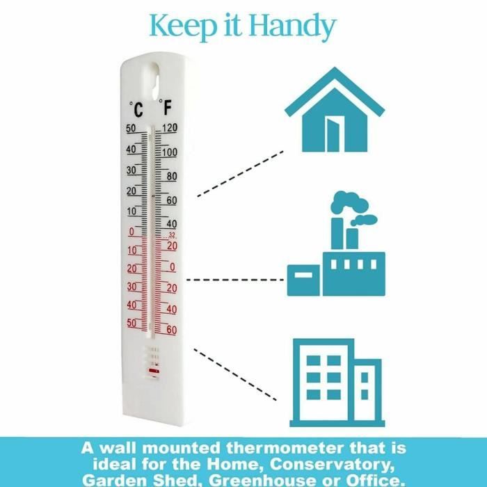 Lot De 4 Thermomètres Muraux Précis Pour Intérieur Et Extérieur Pour — free download